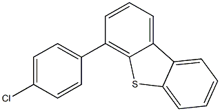 4-(4-chloro-phenyl)-dibenzothiophene Struktur
