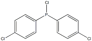 Bis(4-chlorophenyl)chlorophosphine, 98+% 结构式
