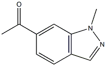 1-(1-Methyl-1H-indazol-6-yl)ethan-1-one,,结构式