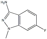6-Fluoro-1-methyl-1H-indazol-3-amine Structure