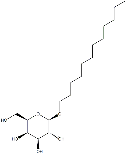 Dodecyl b-D-galactopyranoside Structure