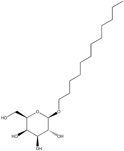 Dodecyl b-D-galactopyranoside,,结构式