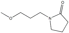 N-(3-methoxypropyl)-2-pyrrolidone Struktur