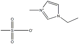 1-乙基-3-甲基咪唑甲磺酸盐,,结构式