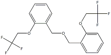 2-(2,2,2-三氟乙氧基)苯基甲基醚, , 结构式