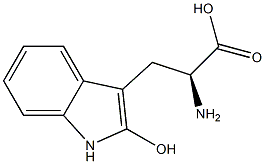 2-hydroxy-L-tryptophan Structure
