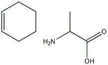 3-环己烯-1-DL-丙氨酸,,结构式