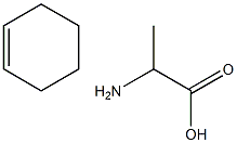 3-环己烯-1-DL-丙氨酸, , 结构式