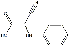 2-氰基-DL-苯甘氨酸,,结构式