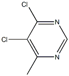 5,6-二氯-4-甲基嘧啶 结构式