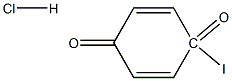 4-iodobenzoquinone hydrochloride Structure