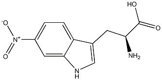 6-nitro-L-tryptophan Struktur