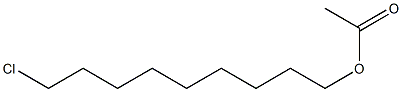 9-Chloro-1-nonanol acetate Structure