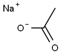 醋酸钠晶体,,结构式