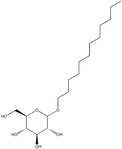 十二烷基糖苷, , 结构式