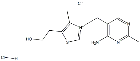 Vitamin B1 Hydrochloride Structure