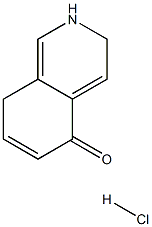 异喹啉-5-酮盐酸盐, , 结构式