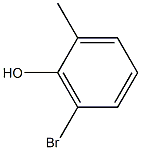 2-甲基-6-溴苯酚 结构式