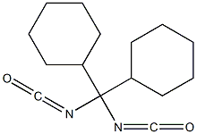 二环己基甲烷二异氰酸酯,,结构式