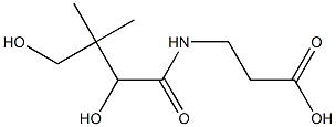 Pantothenic acid assay medium Structure