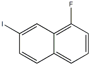 1-Fluoro-7-iodonaphthalene 结构式