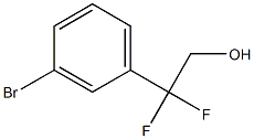 2-(3-Bromophenyl)-2,2-difluoro-ethanol,915133-40-3,结构式