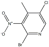 2-Bromo-5-chloro-4-methyl-3-nitro-pyridine