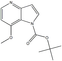 7-Methoxy-pyrrolo[3,2-b]pyridine-1-carboxylic acid tert-butyl ester|