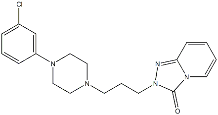 Trazodone Impurity I,,结构式