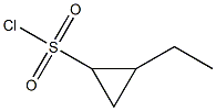 2-ETHYLCYCLOPROPANE-1-SULFONYL CHLORIDE Structure