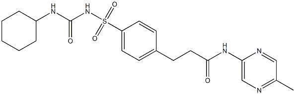 Glipizide Impurity S 化学構造式