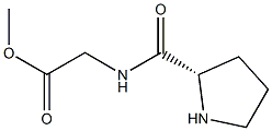 methyl prolylglycinate Structure