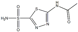 Acetazolamide Impurity 6（Acetazolamide EP Impurity F） Structure