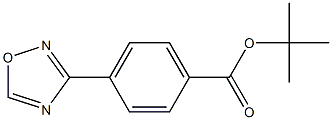 4-[1,2,4]Oxadiazol-3-yl-benzoic acid tert-butyl ester 结构式