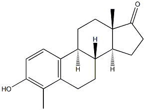 4-Methylestrone Struktur