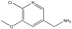 (6-Chloro-5-methoxy-pyridin-3-yl)-methyl-amine Struktur