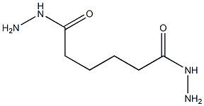 己二酸酰肼 结构式