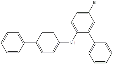 N-([1,1'-biphenyl]-4-yl)-5-bromo-[1,1'-biphenyl]-2- amine Struktur