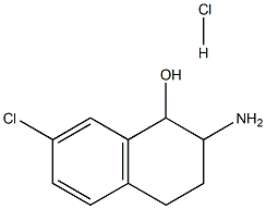 2-AMINO-7-CHLORO-1,2,3,4-TETRAHYDRO-NAPHTHALEN-1-OL HYDROCHLORIDE