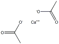 Calcium acetate Structure