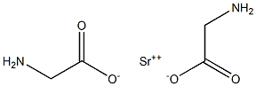 Strontium diglycine,,结构式