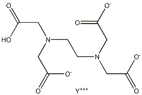  Yttrium hydrogen EDTA