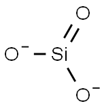 硅酸盐, , 结构式