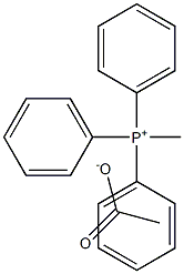 甲基三苯基醋酸膦, , 结构式