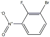 3-溴-2-氟硝基苯,,结构式
