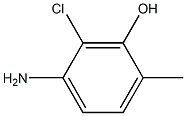6-chloro-5-amino-2-methylphenol Structure