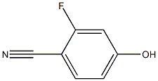 2-氟-4-羟基苯基氰, , 结构式