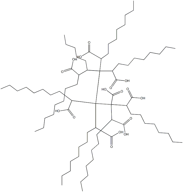 辛癸酸, , 结构式