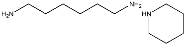 Piperidine hexamethylenediamine 化学構造式