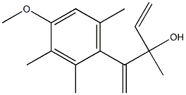 4-(4-甲氧基-2,3,6-三甲基苯基)-3-甲基-3-羟基-1,4-戊二烯